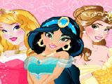 Play Disney princess makeup school