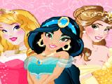 Play Disney princess makeup school
