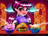 Play Draculaura cupcake decoration now