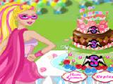 Play Super barbie birthday cake now