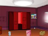 Play Dark pink house escape