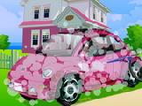 Play Barbie car cleaning now