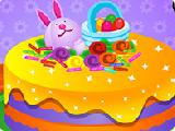 Play Baby anna easter cake