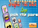 Play Superheroes logo pick the pairs now