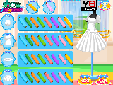 Play Cute girl design clothes for barbie