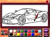 Play Ferrari coloring now