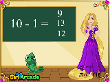Play Rapunzel math exam now
