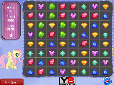 Play My little pony jewel match now