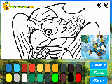 Play Lego chima coloring now