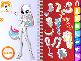 Play Equestria girls fashion design sketchbook