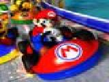 Play Mario racing puzzle