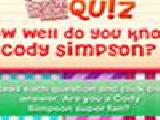 Play Dm quiz do you know cody simpson now