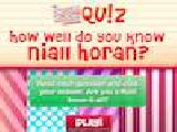 Play Quiz - do you know niall horan now