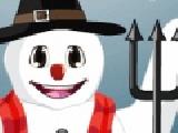 Play Snowman christmas decoration now