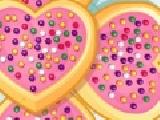 Play Jessy cooking heart cookies now