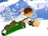 Play Ben 10 snowboarding now