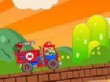 Play Mario truck zombie shot now