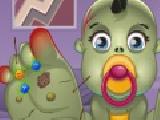Play Baby zombie foot doctor now