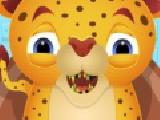 Play Baby cheetah tooth doctor now