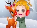 Play Baby hazel reindeer surprise now