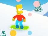 Play Bart snowboarder now