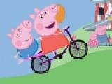 Play Peppa on the bike now
