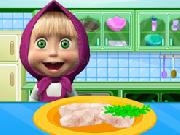 Play Masha Cooking School now