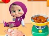 Play Masha cooking lesson now