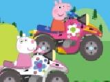 Play Peppa pig racing battle now