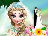 Play Elsa s wedding cake cooking now