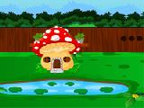 Play Mushroom house frog escape