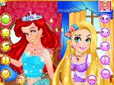 Play Disney princess make up contest