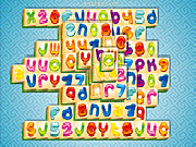 Play         Letter And Number Mahjong now