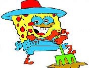 Play Farmer Spongebob Coloring Game now