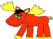 Play Reindeer Coloring Game now