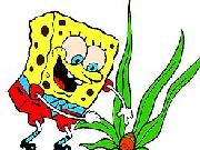 Play Egg and Spongebob Coloring Game now