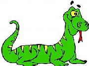 Play Green Crocodile Coloring Game now