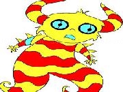 Play Scary Alien Coloring Game now