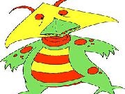 Play Curious Alien Coloring Game now