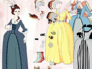 Play 18th Century Dress Up Doll now