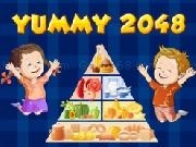 Play Yummy 2048 now