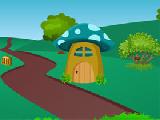 Play Mushroom house treasure escape