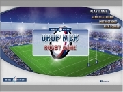 Drop kick rugby game