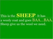 Play Words page5 - sheep