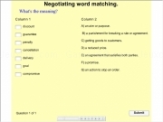 Play Business negotiation words now
