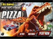 Hotwheels trex rampage prehistoric pizza