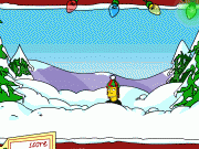 Simpsons snow fight