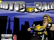 Biker moto rallye