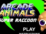Play Arcade animal - Super raccoon