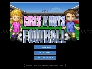 Play Girls vs boys football now